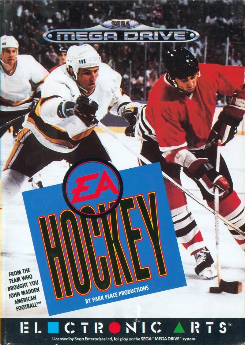 NHL Hockey Game Cover