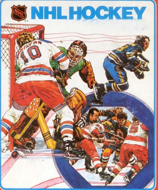 NHL Hockey Game Cover