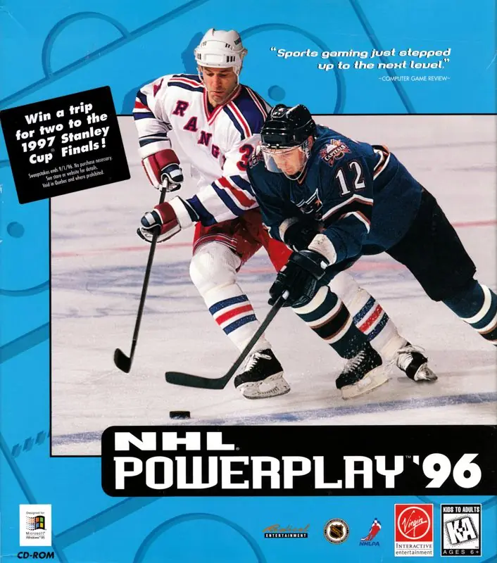 NHL Powerplay '96 Game Cover