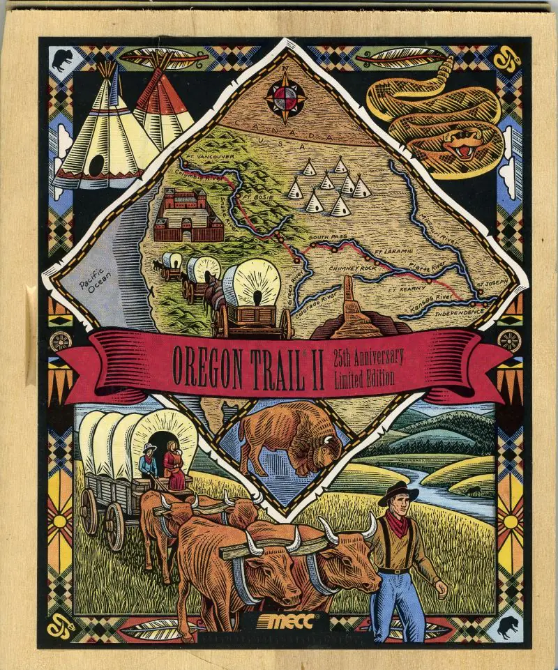 Oregon Trail II: 25th Anniversary Limited Edition Game Cover