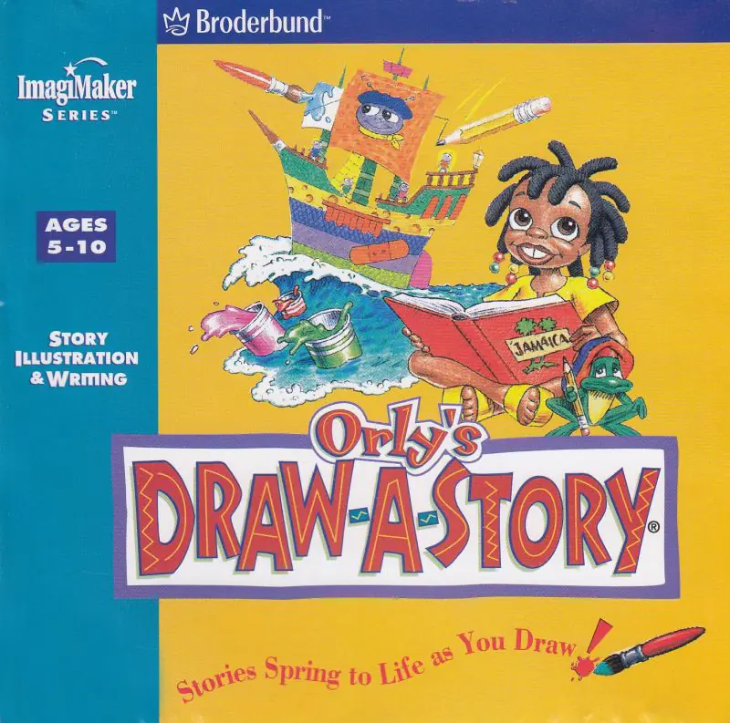 Orly's Draw-A-Story Game Cover