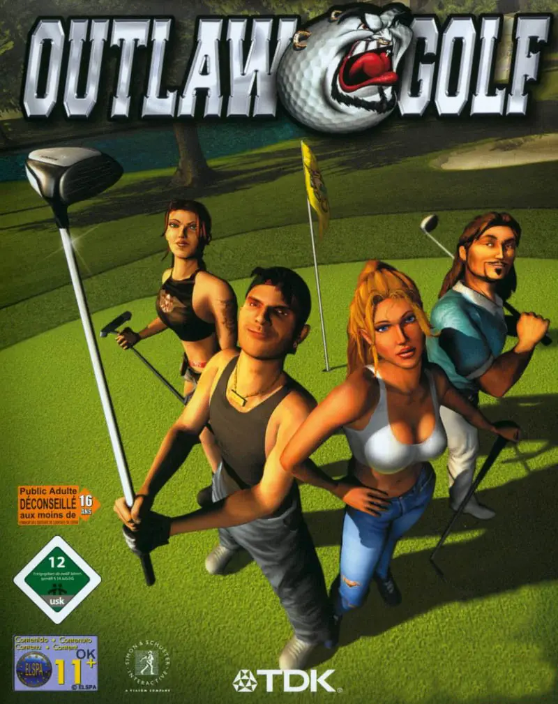 Outlaw Golf Game Cover