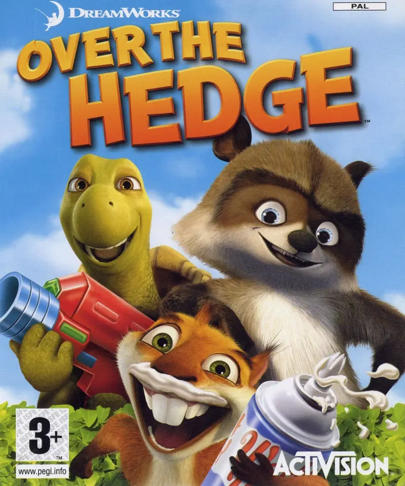Over The Hedge Game Cover