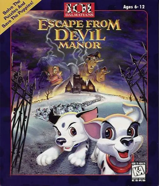 101 Dalmatians: Escape From DeVil Manor Game Cover