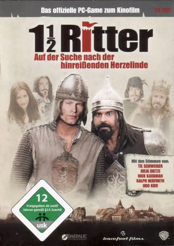 1½ Ritter: Auf der Suche nach der hinreißenden Herzelinde Game Cover