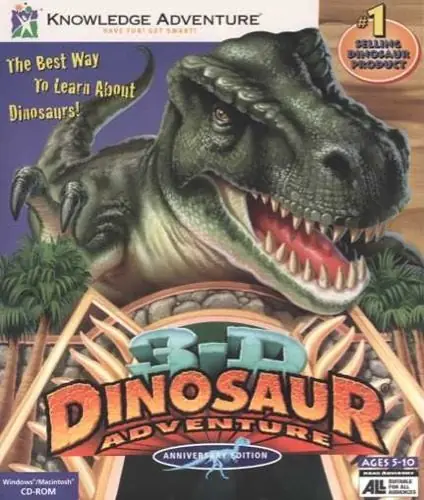 3-D Dinosaur Adventure: Anniversary Edition Game Cover