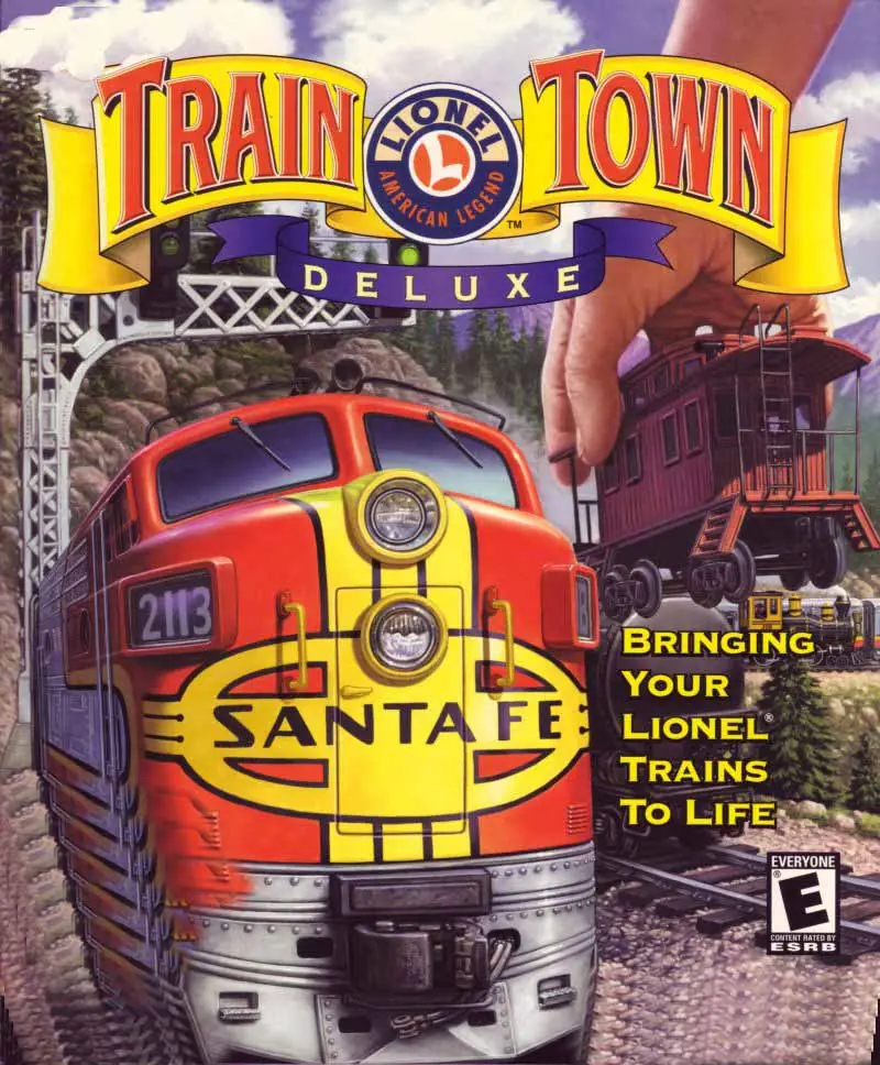 3-D Ultra Lionel Train Town Deluxe Game Cover