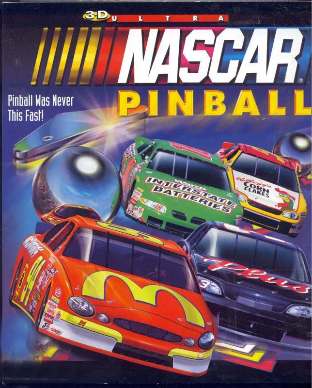 3-D Ultra NASCAR Pinball Game Cover
