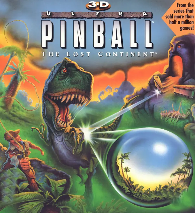 3-D Ultra Pinball: The Lost Continent Game Cover