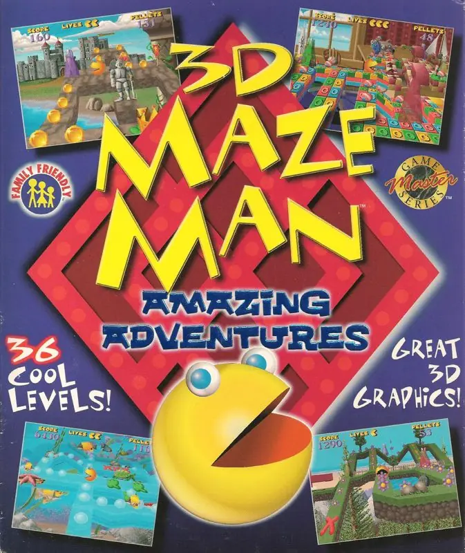 3D Maze Man: Amazing Adventures Game Cover