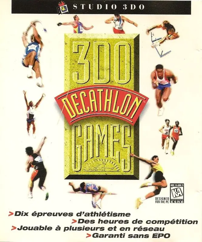 3DO Games: Decathlon Game Cover