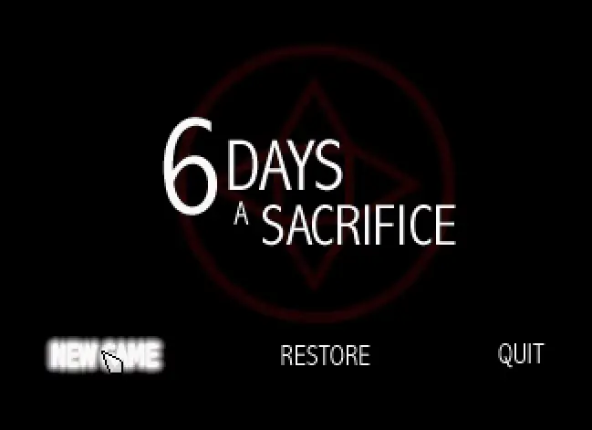 6 Days a Sacrifice: Special Edition Game Cover