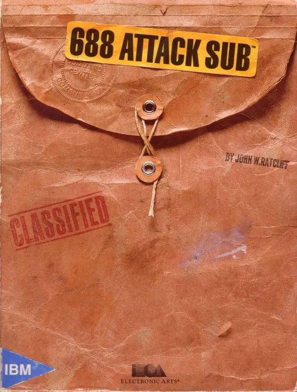 688 Attack Sub Game Cover