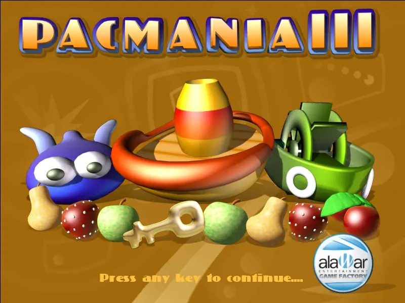 PacMania III Game Cover