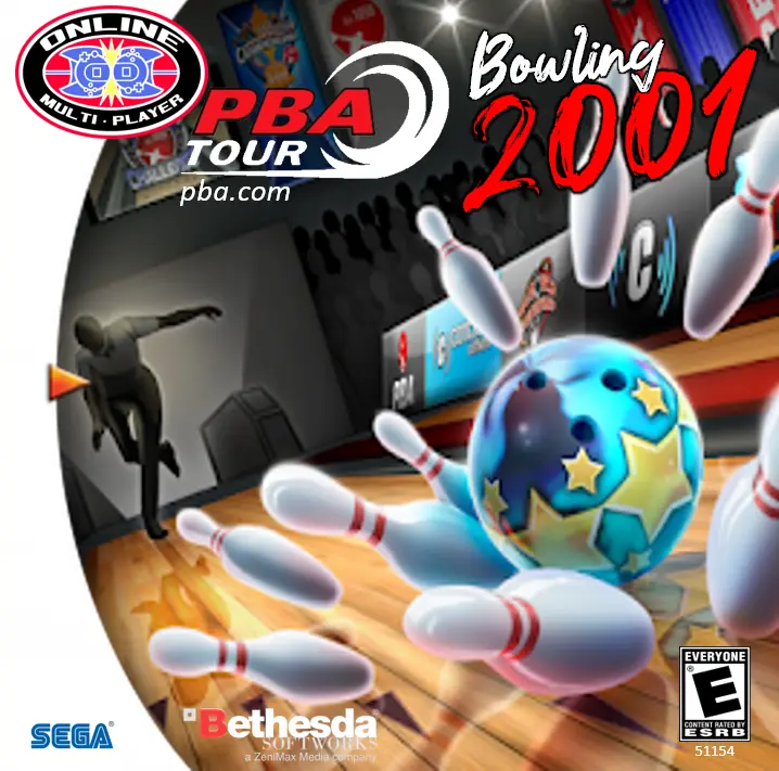 PBA Tour Bowling 2001 Game Cover