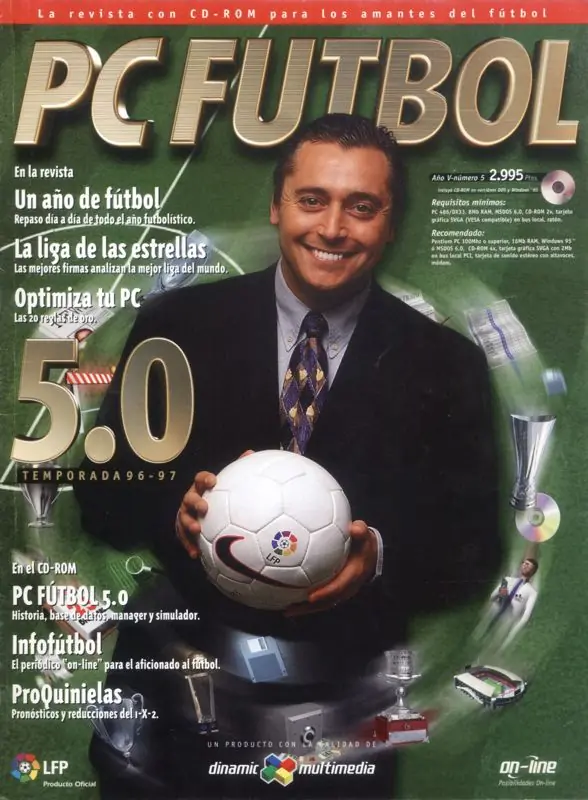 PC Fútbol 5.0 Game Cover