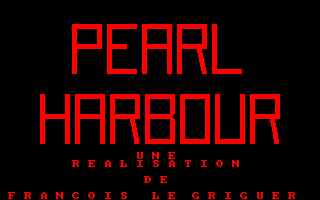 Pearl Harbour Game Cover
