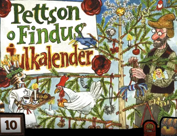 Pettson o Findus julkalender Game Cover