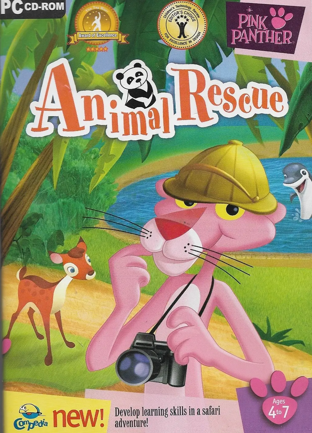 Pink Panther Animal Rescue Game Cover