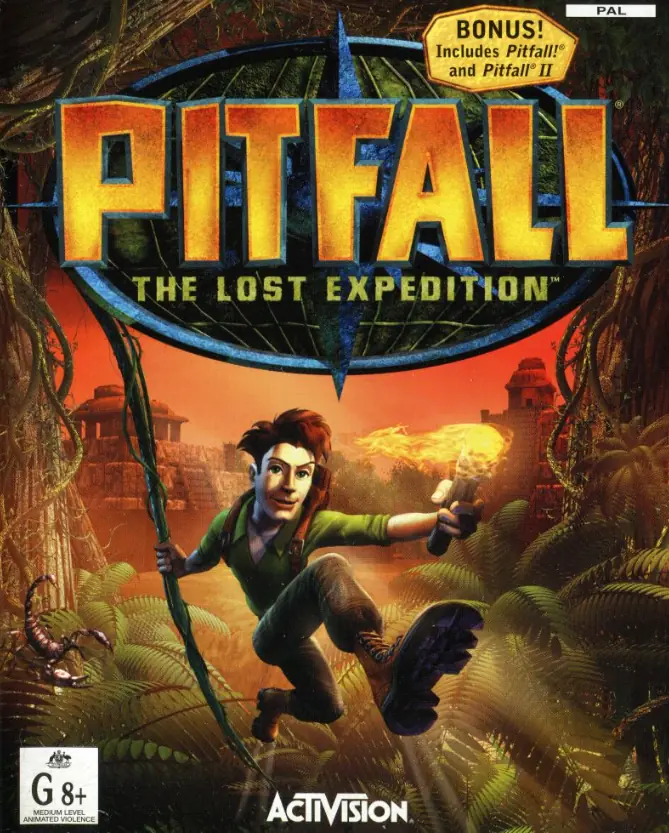 Pitfall: The Lost Expedition Game Cover