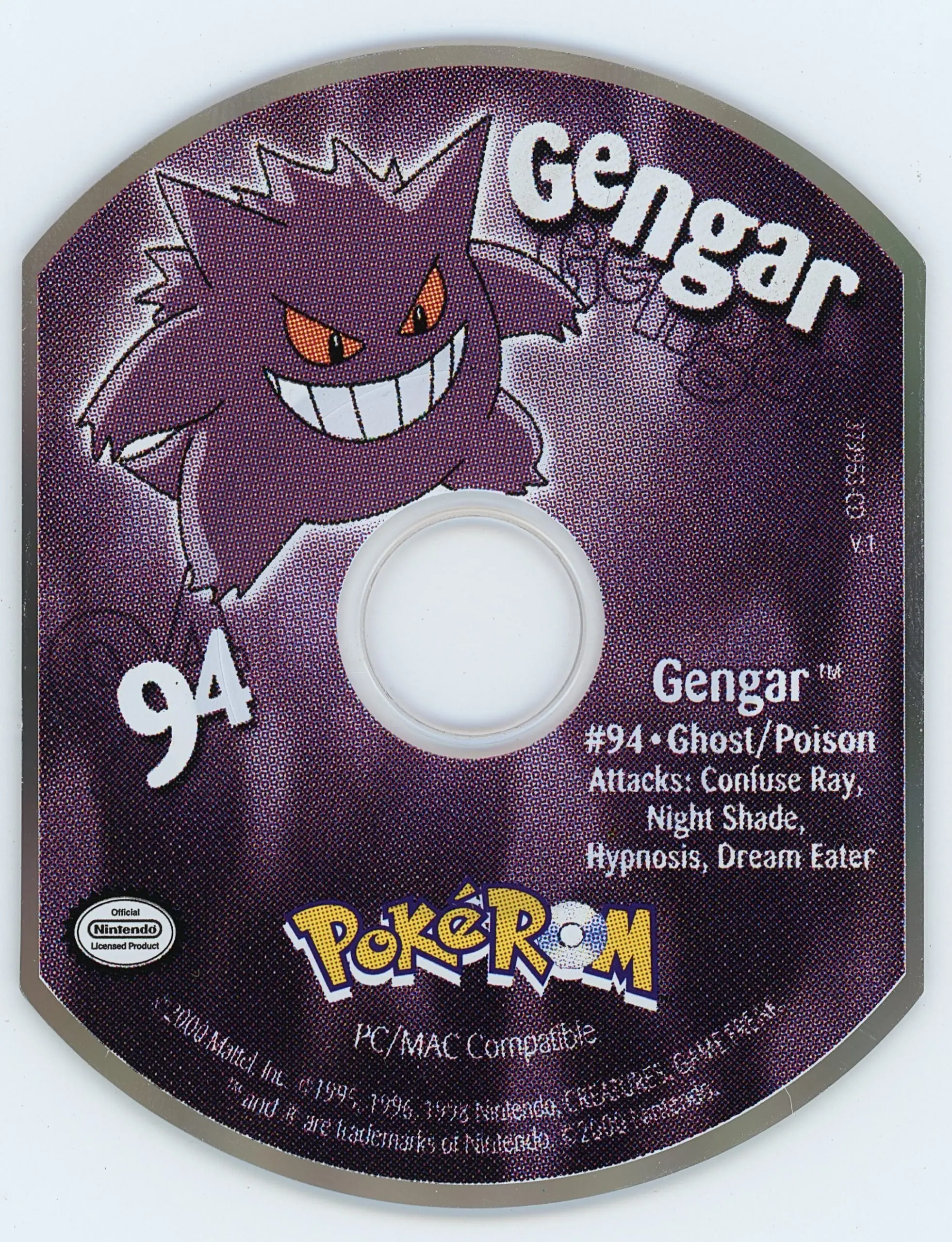 PokéROM: Gengar Game Cover