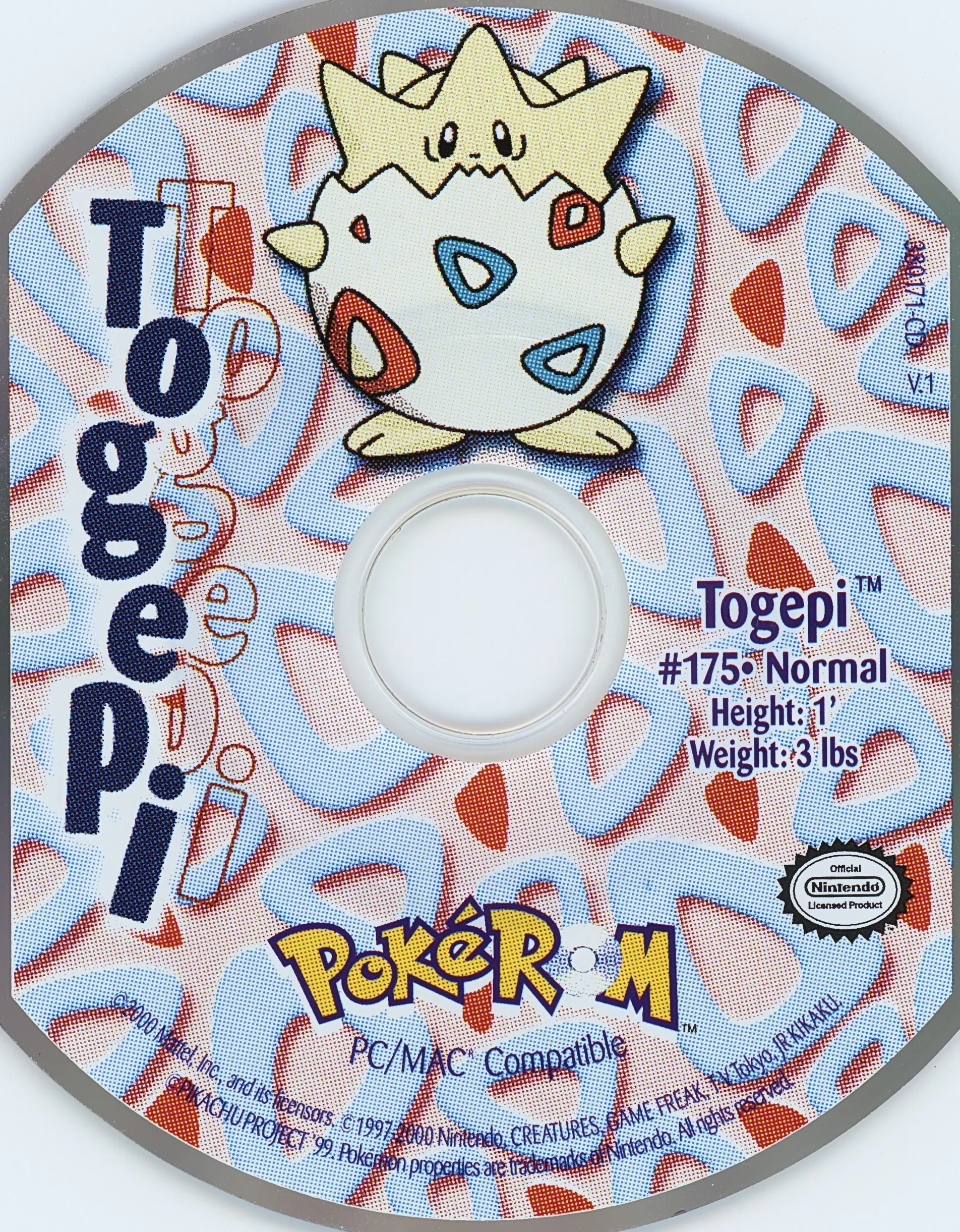 PokéROM: Togepi Game Cover