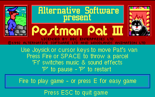 Postman Pat 3: To the Rescue Game Cover