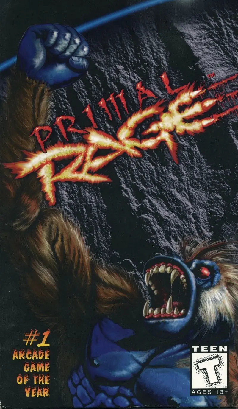 Primal Rage Game Cover