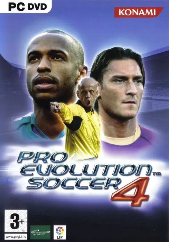 Pro Evolution Soccer 4 Game Cover