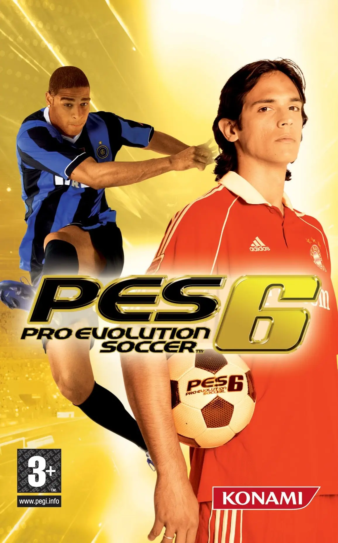 Pro Evolution Soccer 6 Game Cover