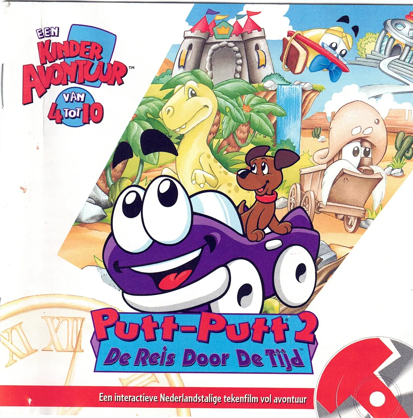 Putt Putt 2 - De Reis Door De Tijd Game Cover