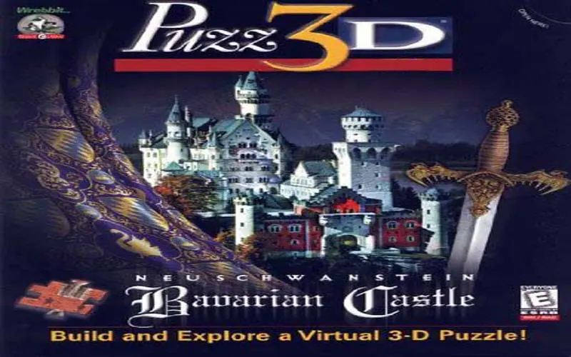 Puzz-3D: Neuschwanstein Bavarian Castle Game Cover