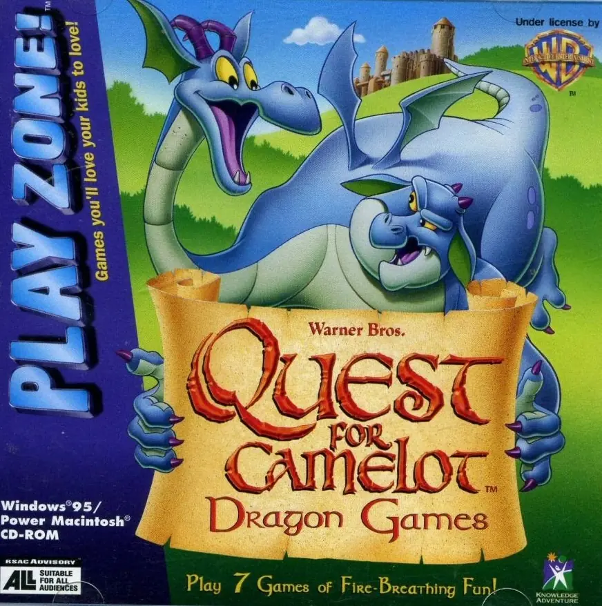 Quest for Camelot Dragon Games Game Cover
