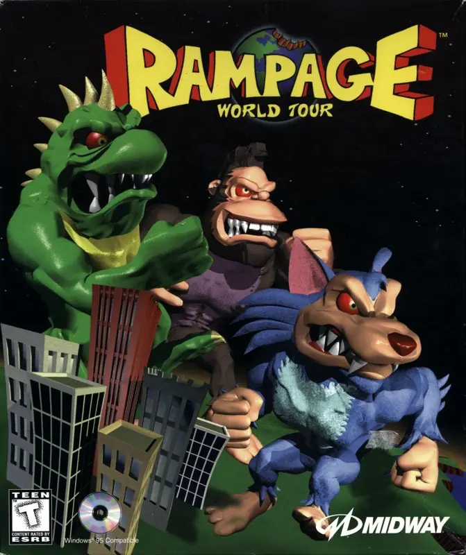 Rampage World Tour Game Cover