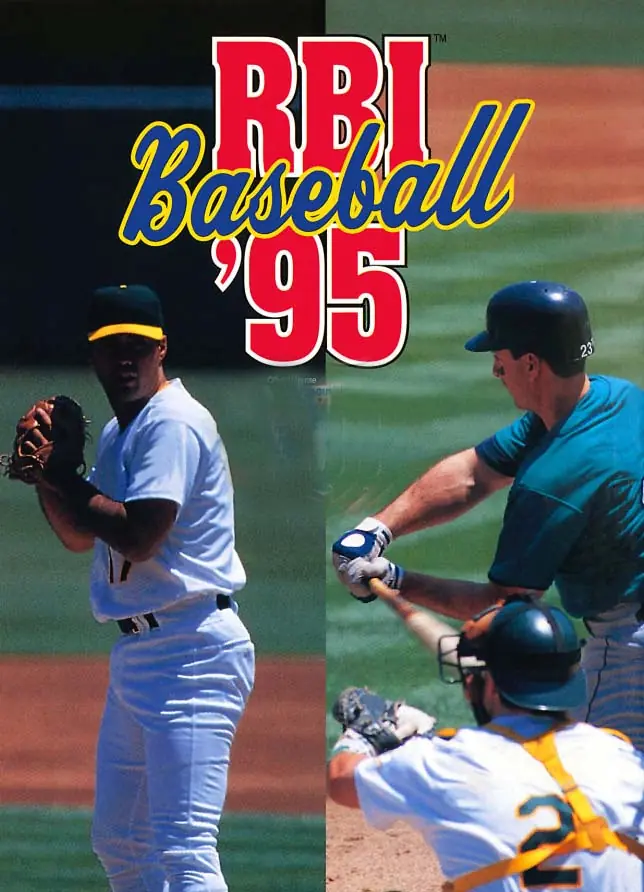 RBI Baseball '95 Game Cover