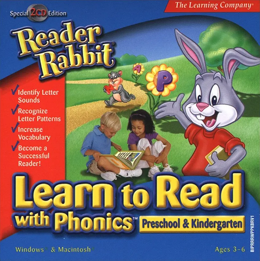 Reader Rabbit Learn to Read with Phonics: Preschool & Kindergarten Game Cover