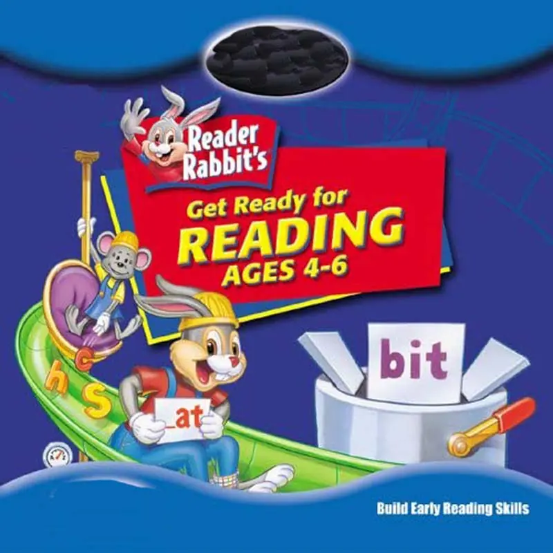 Reader Rabbit's Get Ready for Reading Ages 4-6 Game Cover