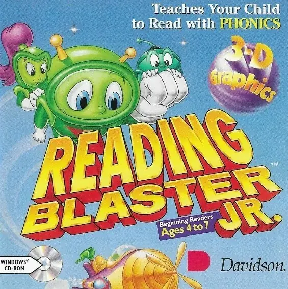 Reading Blaster Junior Game Cover