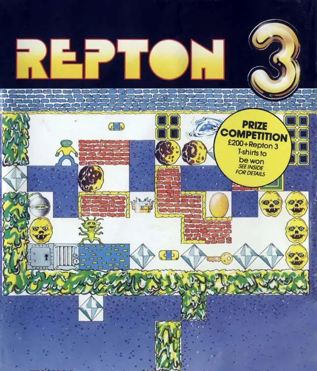 Repton 3 Game Cover