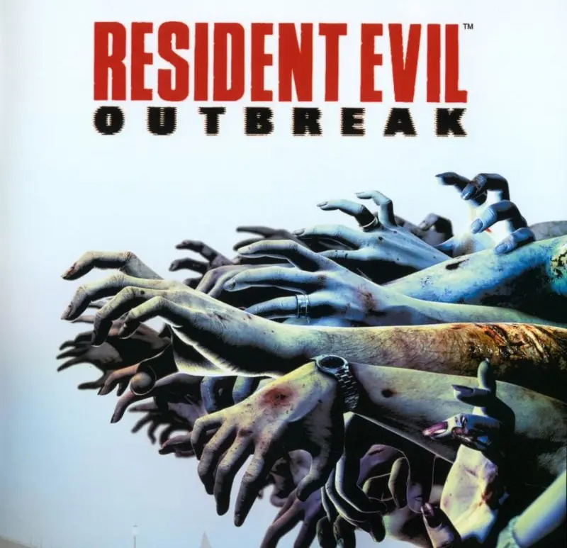 Resident Evil Outbreak Game Cover