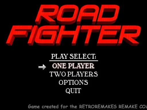 Road Fighter Remake Game Cover