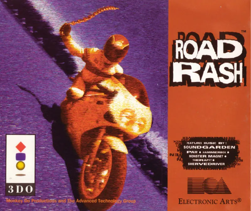 Road Rash Game Cover