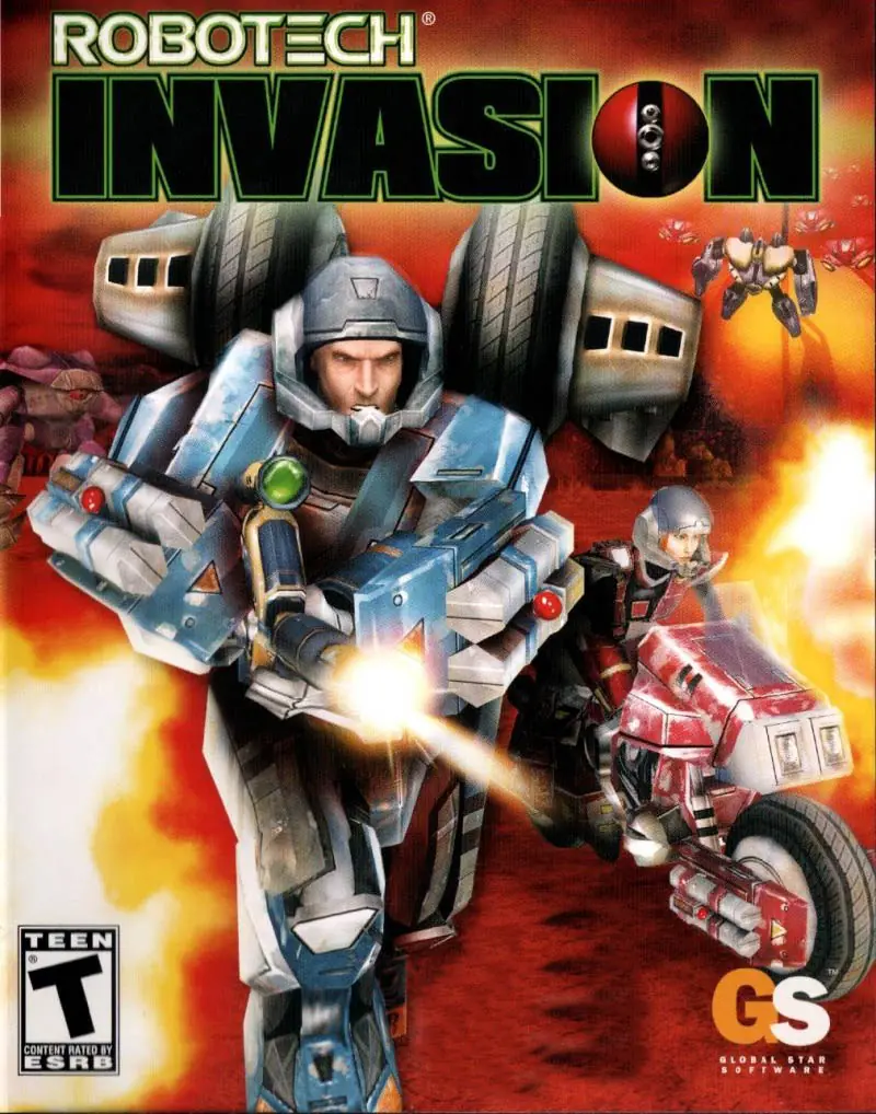 Robotech: Invasion Game Cover
