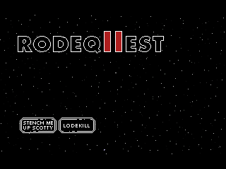 Rode Quest 2: The Sweet Smell of Stenchie Game Cover