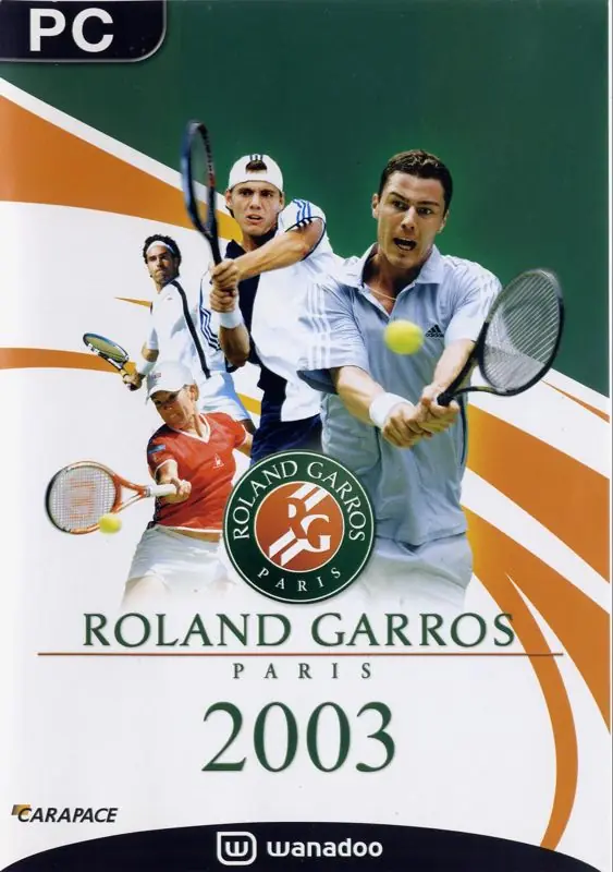 Roland Garros French Open 2003 Game Cover