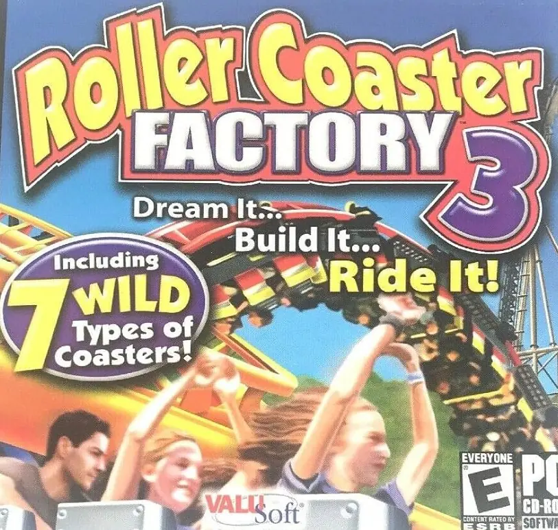 Roller Coaster Factory 3 Game Cover