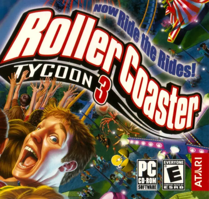 Rollercoaster Tycoon 3 Game Cover
