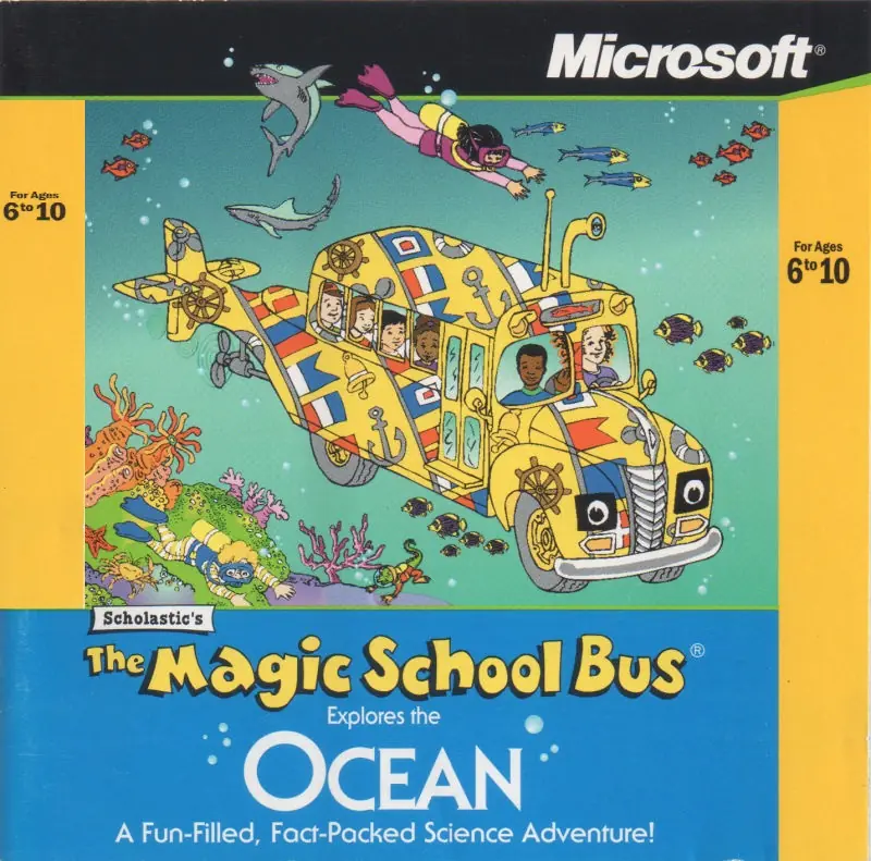 Scholastic's The Magic School Bus Explores the Ocean Game Cover