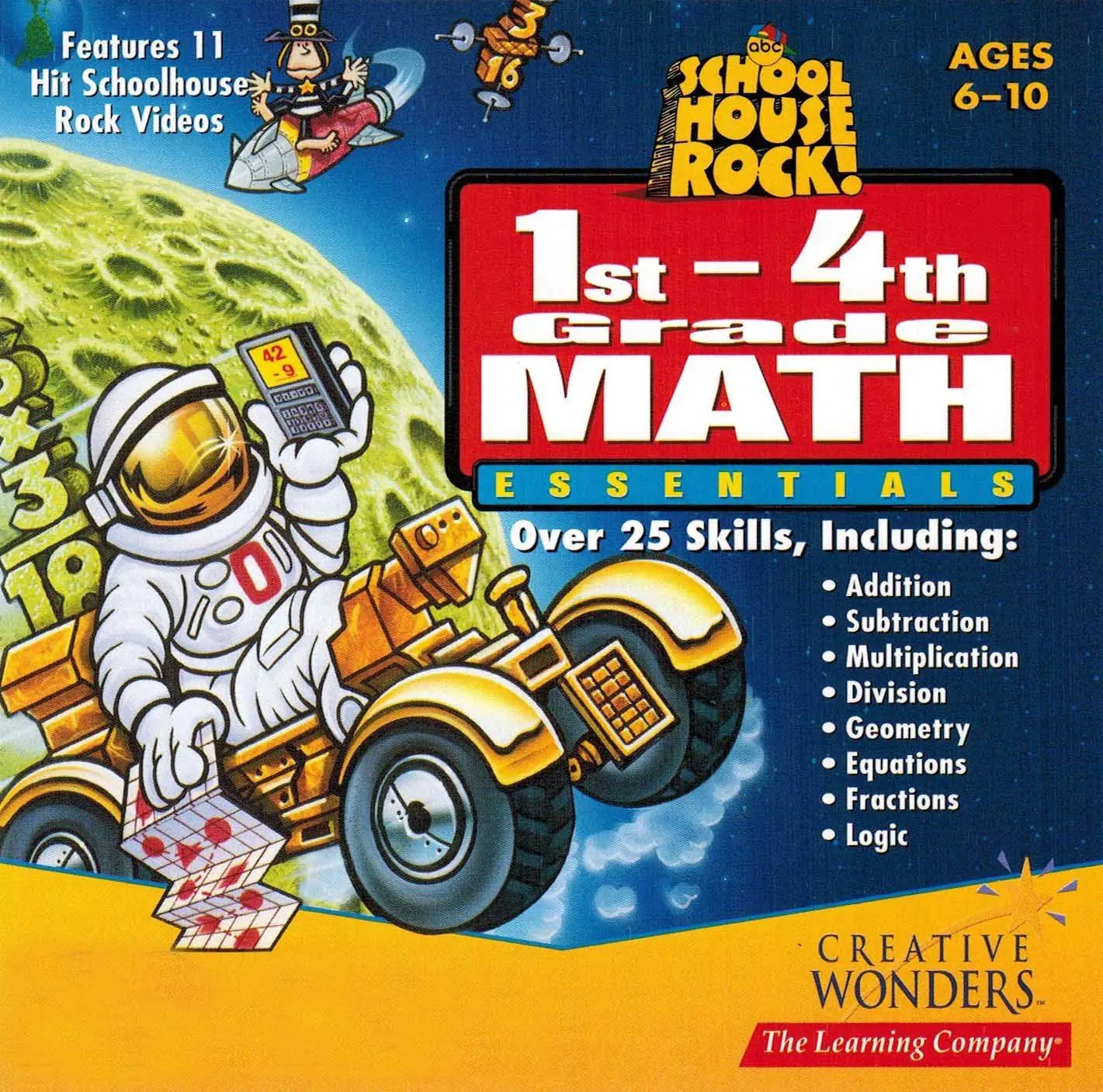 Schoolhouse Rock!: 1st-4th Grade Math Essentials Game Cover