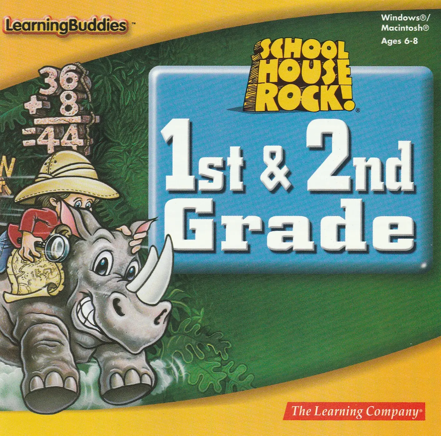 Schoolhouse Rock!: 1st & 2nd Grade Game Cover